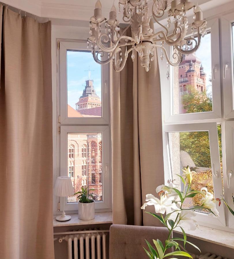 Apartament W Kamienicy W Sercu Miasta Szczecin Waly Chrobrego Exteriér fotografie